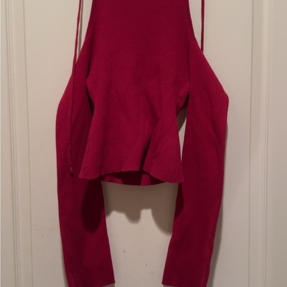 Stylish Red off the shoulder Top